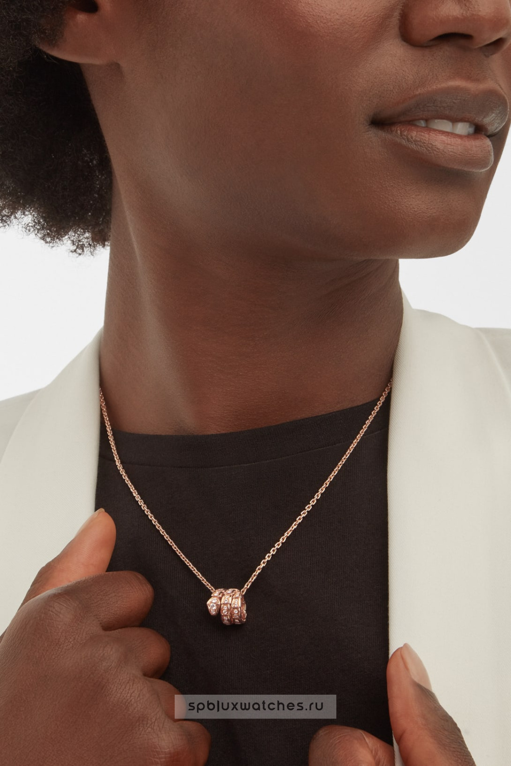 Подвеска Bvlgari Serpenti Viper Pendant Necklace 357795