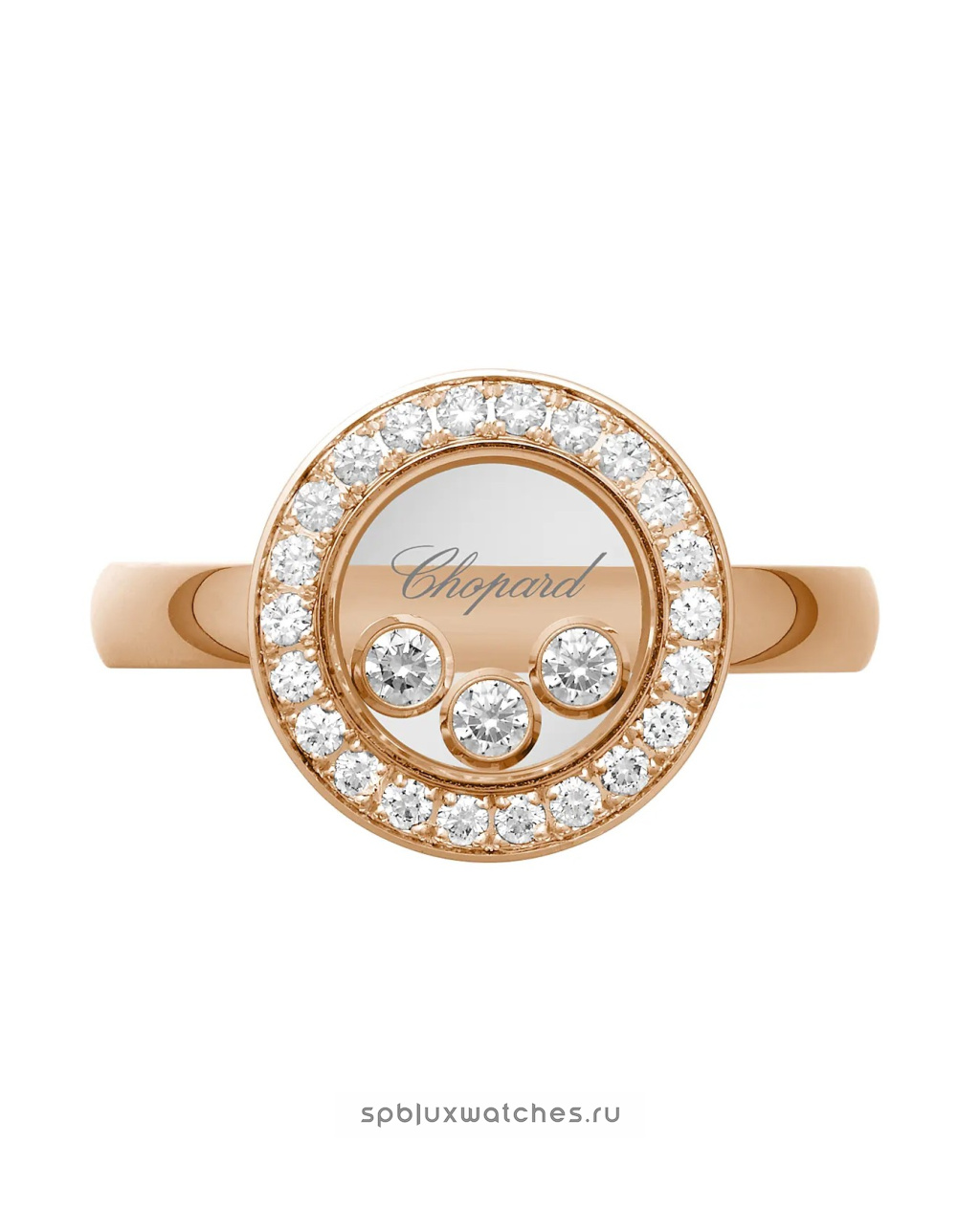 Кольцо Chopard Happy Diamonds Icons Ring 82A018-5200