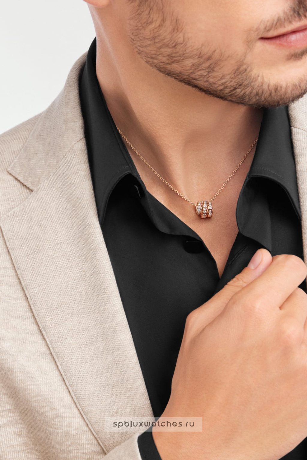 Подвеска Bvlgari Serpenti Viper Pendant Necklace 357795