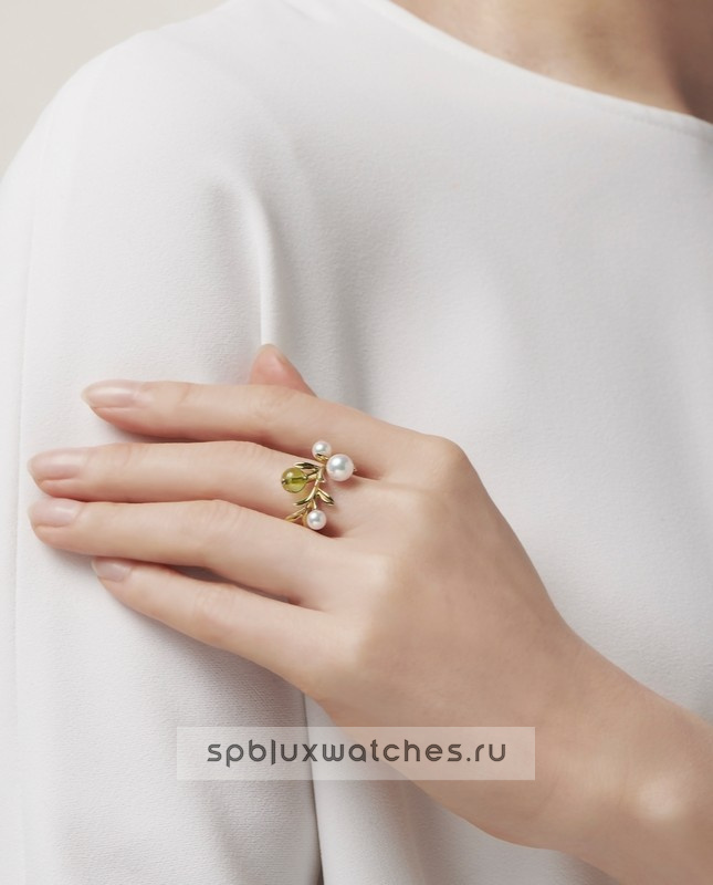 Кольцо Mikimoto Olive Ring PR01518K