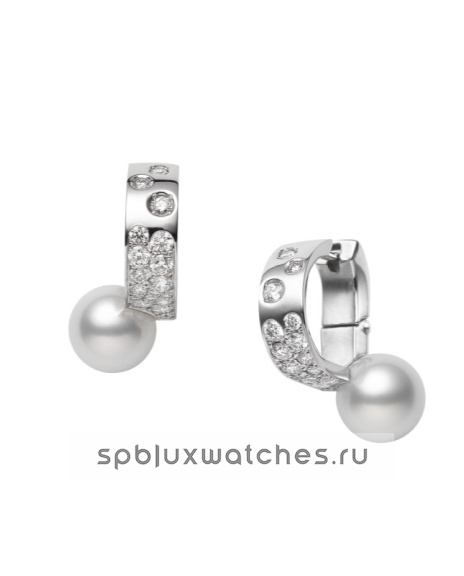 Серьги Mikimoto Universe Elements Pierced Earrings PE-1678PU