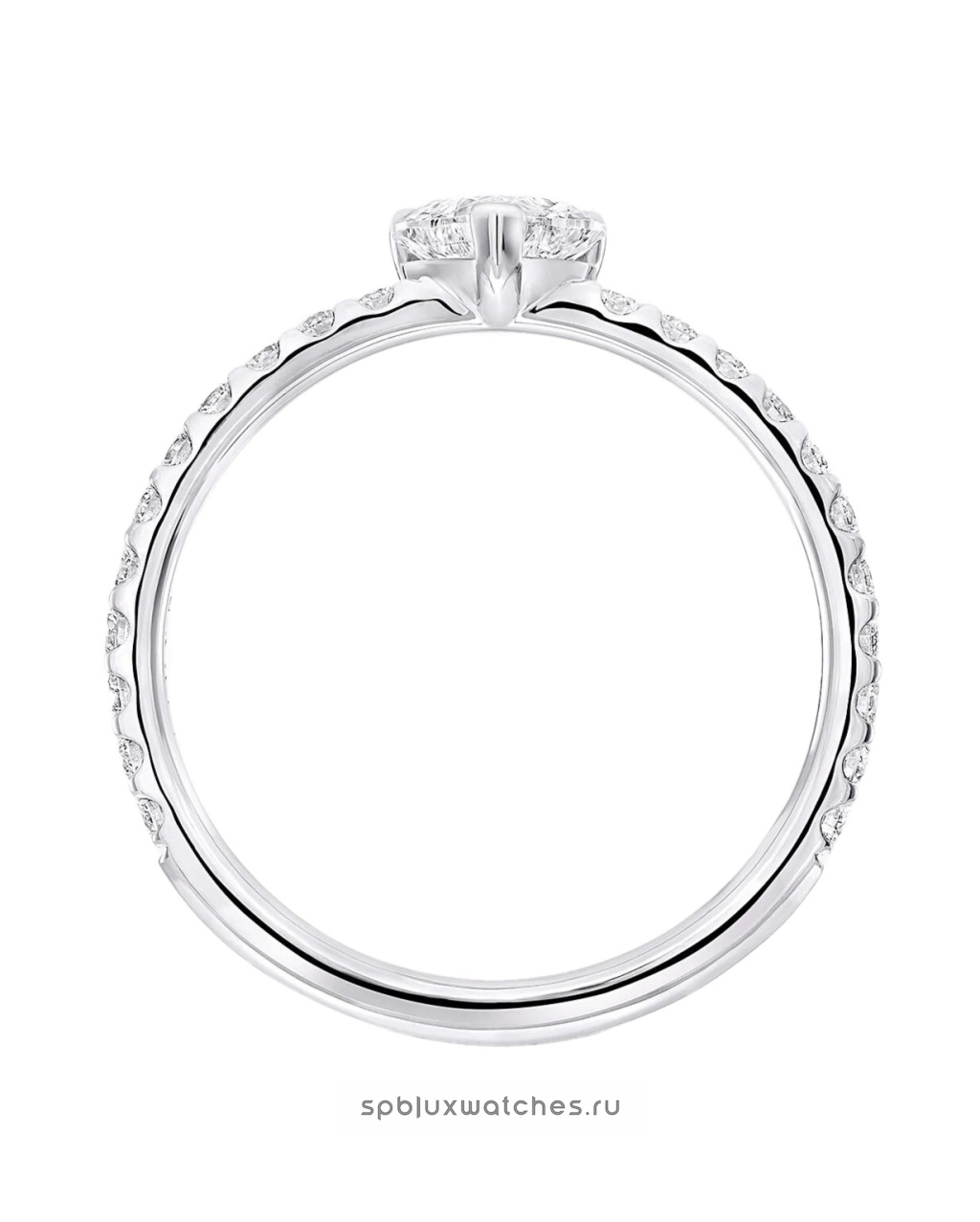 Кольцо Graff Foufou Heart Shape Diamond Ring RGR1123