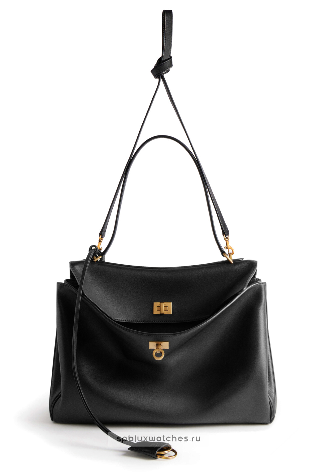 Сумка Balenciaga Women's Rodeo Handbag Medium in Black 7897722AA4V1000