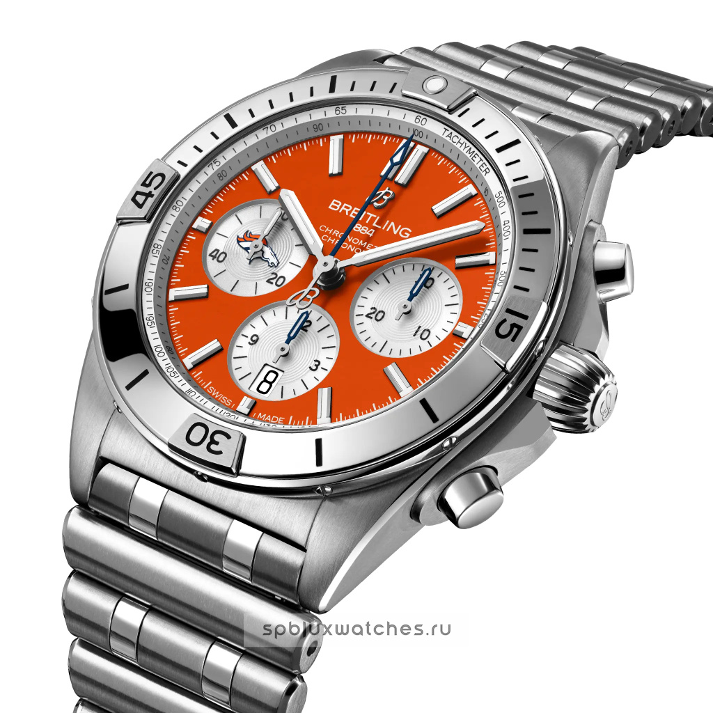 Breitling Chronomat B01 42 mm NFL Denver Broncos Edition AB01342B1O2A1
