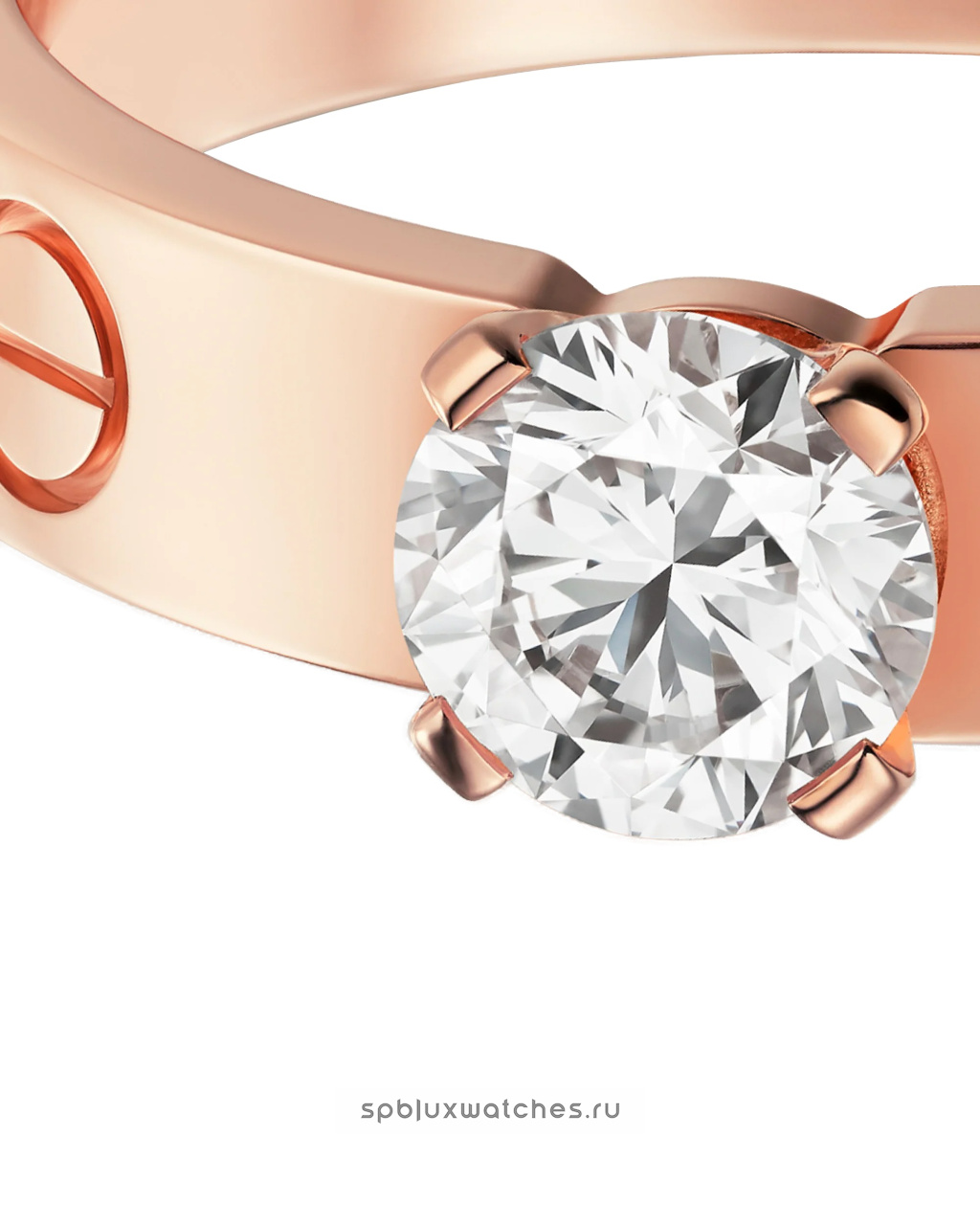 Кольцо для помолвки Cartier Love Solitaire Brilliant-Cut Diamond N4774200