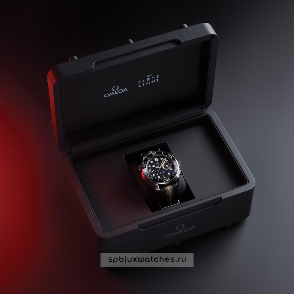 Omega Seamaster Diver 300M Chronograph 007 First Light 44 mm 210.32.44.51.01.002