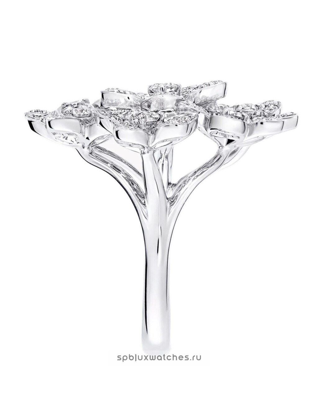 Кольцо Graff Wild Flower Large Diamond Cluster Ring RGR844