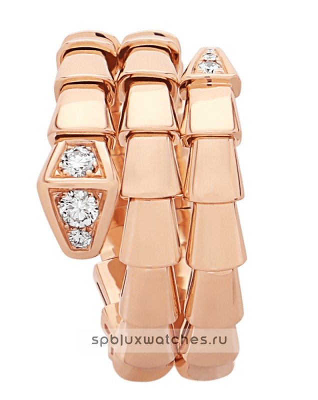 Кольцо Bvlgari Serpenti Viper Two-Coil Ring 357867