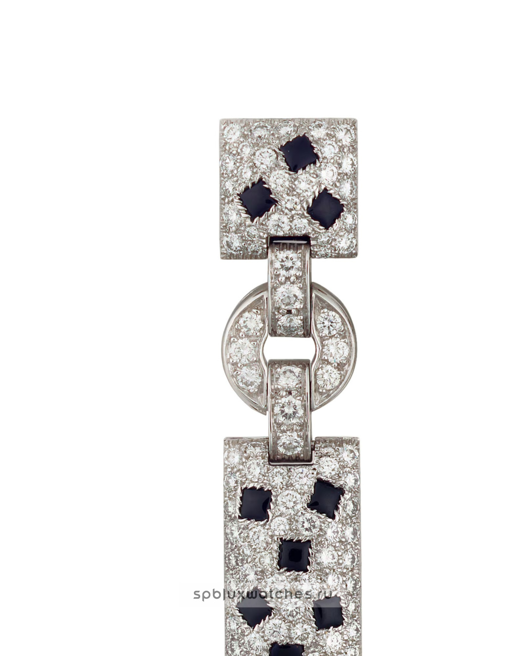 Серьги Cartier Panthere de Cartier Emeralds Paved Earrings N8026900