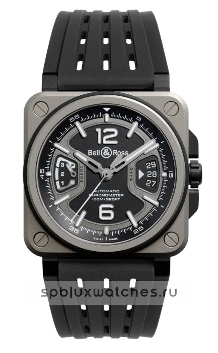 Bell & Ross BR-X3 Black Titanium 41 mm BRX3R-BL-TI/SRB