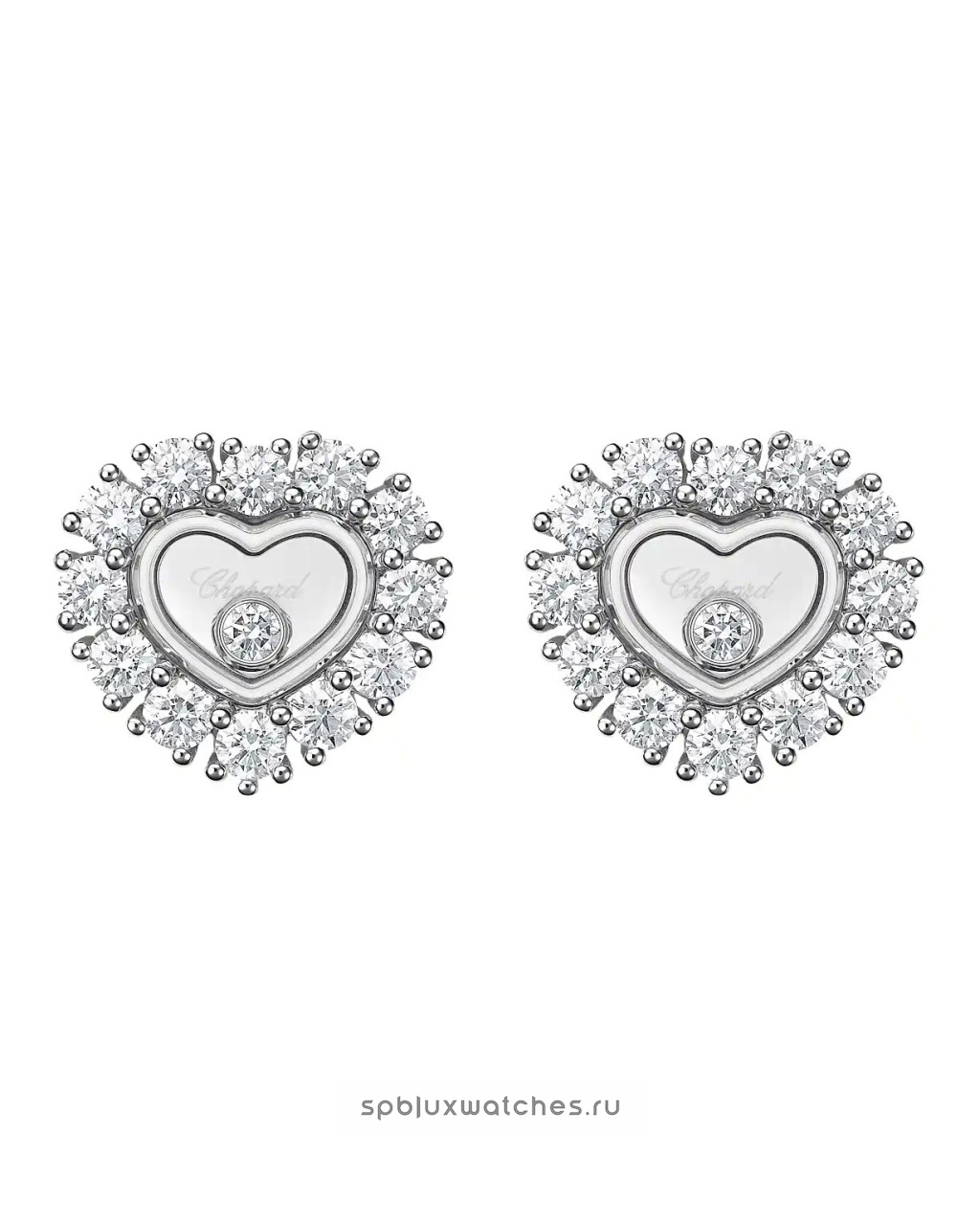 Серьги Chopard Happy Diamonds Icons Joaillerie Earrings 83A616-1001