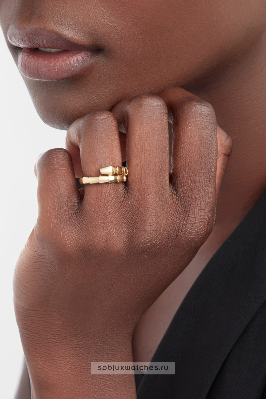 Кольцо Bvlgari Serpenti Viper One-Coil Ring 358642