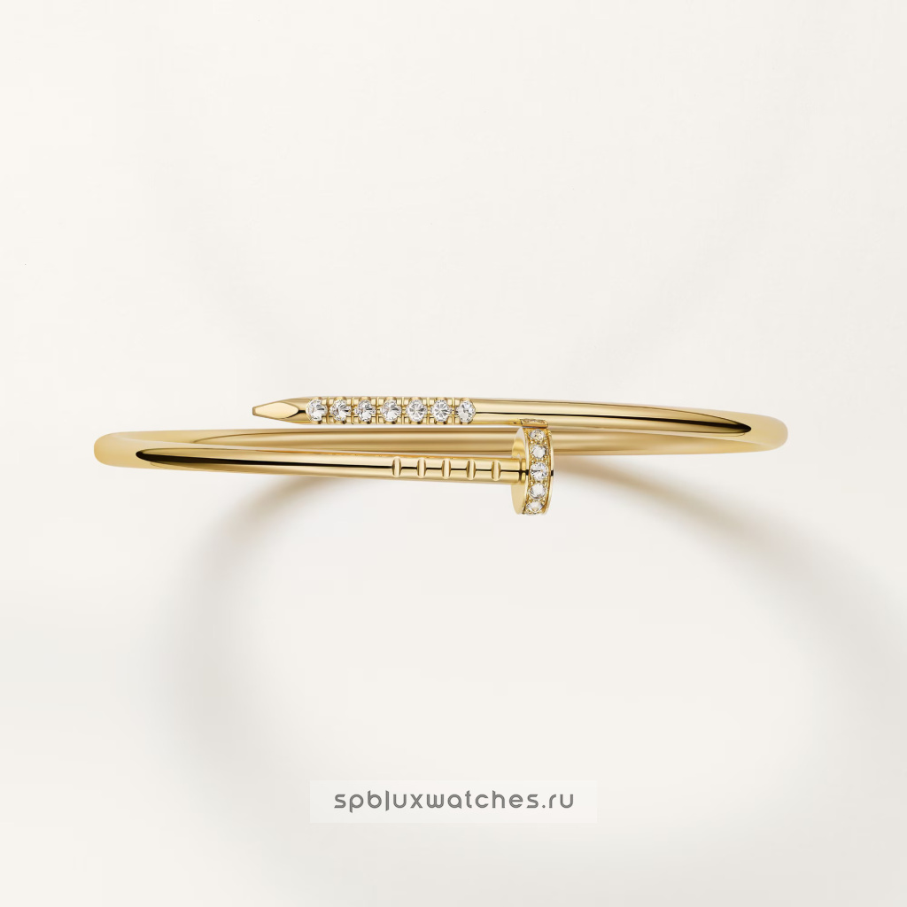 Браслет Cartier Juste Un Clou Bracelet Small Model Reverse-Set Diamonds B6091917