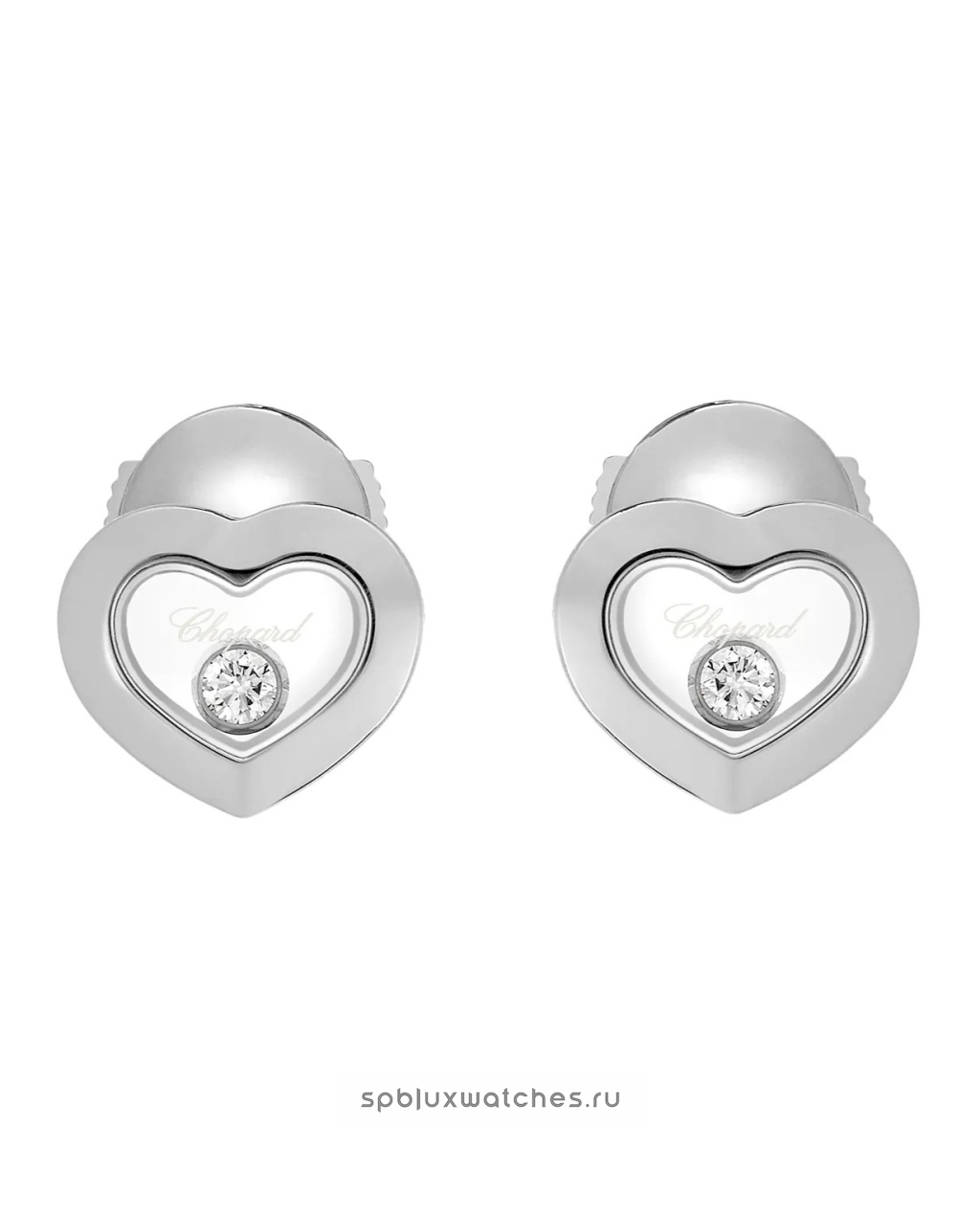 Серьги Chopard Happy Diamonds Icons Earrings 83A054-1001