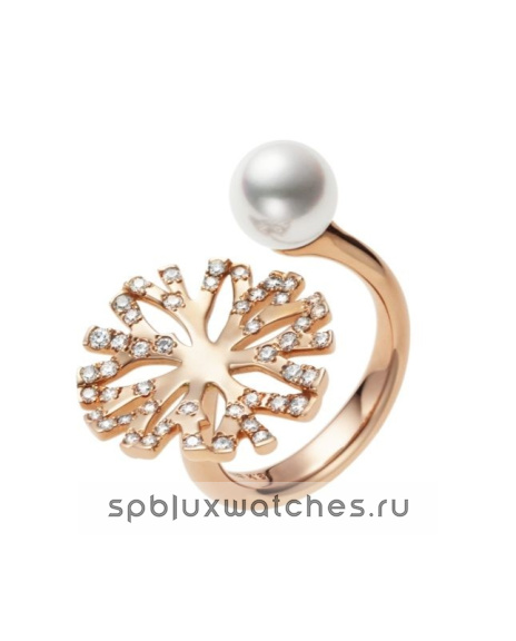 Кольцо Mikimoto Coral Ring PR01511I