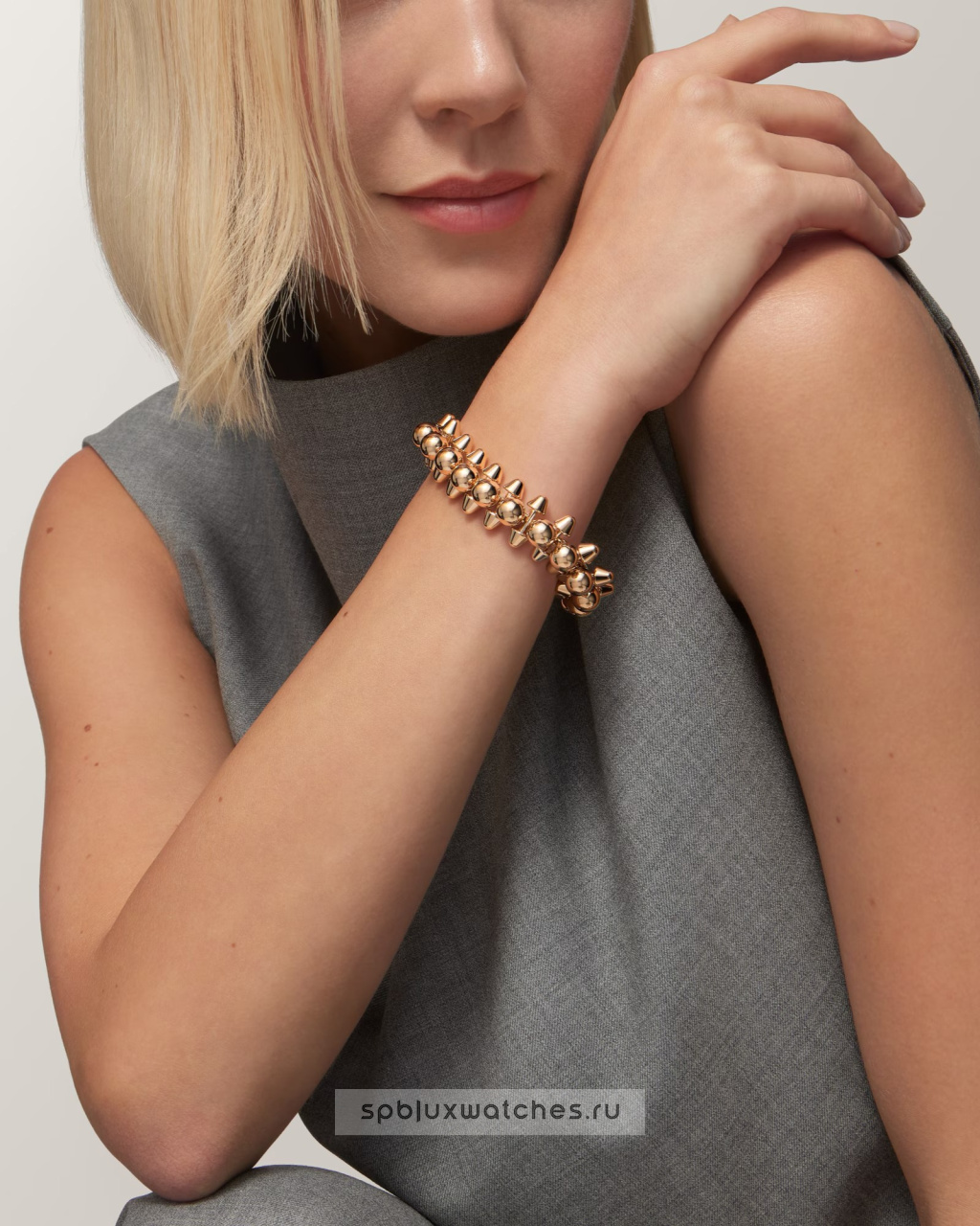 Браслет Cartier Clash de Cartier Flexible Bracelet Extra-Large Model N6729617