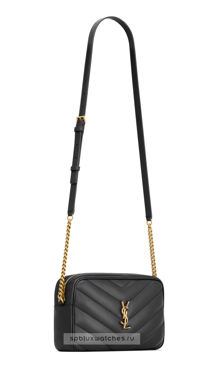 Сумка Saint Laurent Loulou Camera Bag in Matelasse Lambskin 869468AAEAX1000
