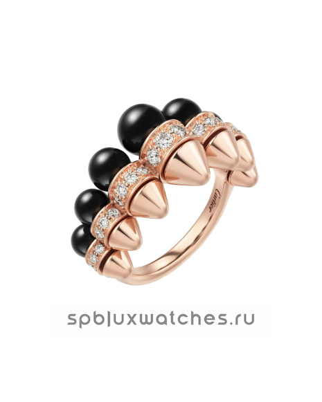 Кольцо Cartier Clash de Cartier Onyx Diamonds Ring Extra-Large Model N4793900