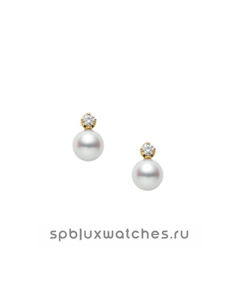 Серьги Mikimoto Pierced Earrings PE-1688PK