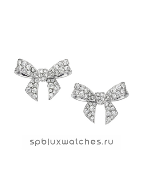 Серьги Mikimoto Bow Charm Pierced Earrings GE-400PU