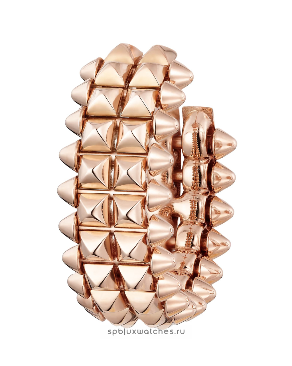 Серьги Cartier Clash de Cartier Paved Double Row Hoop Earrings B8301478