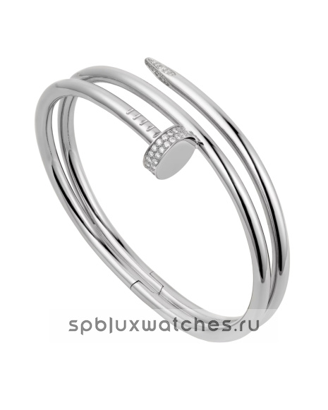 Браслет Cartier Juste un Clou Diamonds Double Bracelet N6708517