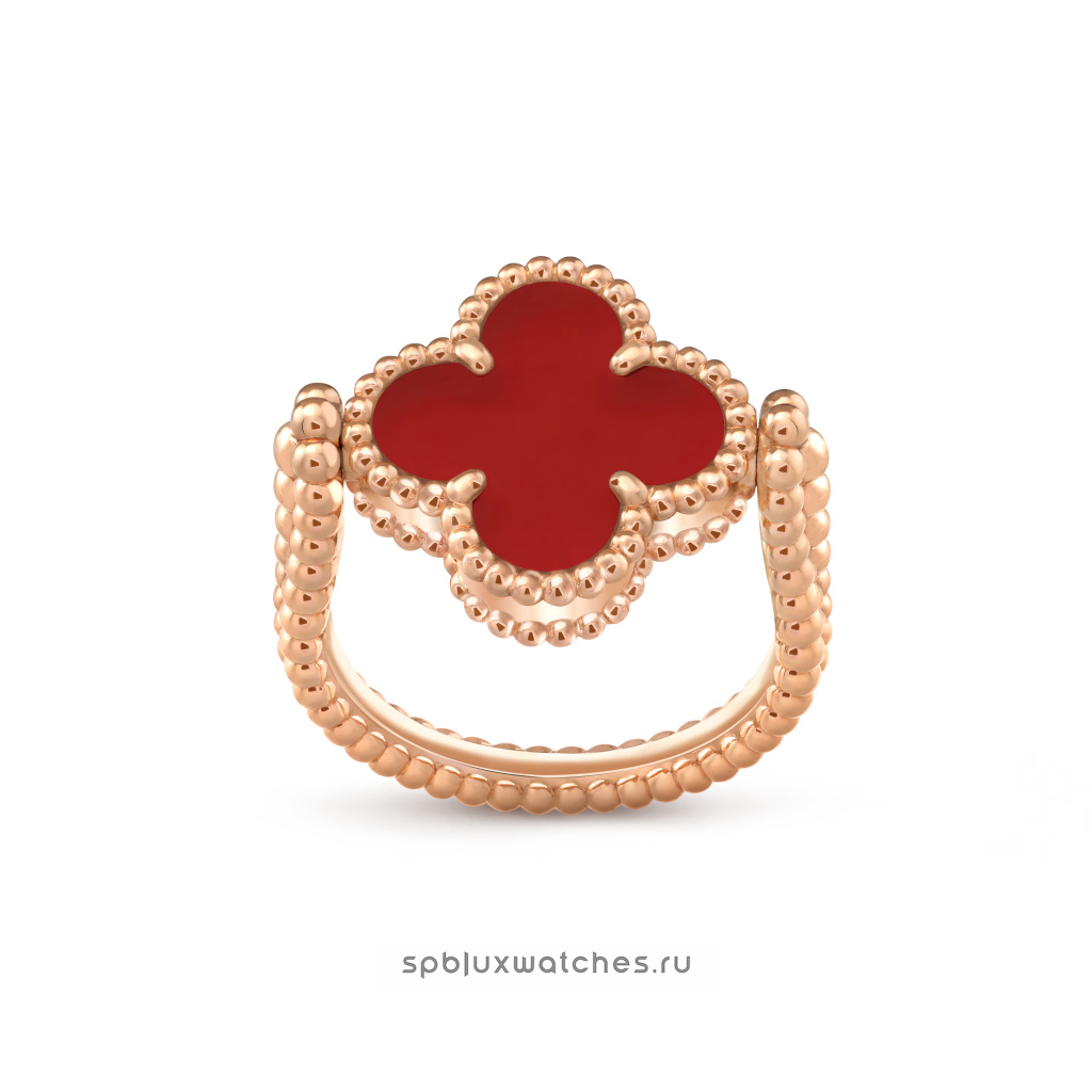 Реверсивное кольцо Van Cleef & Arpels Vintage Alhambra VCARP7U500