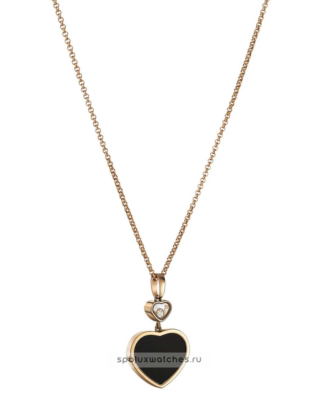 Подвеска Chopard Happy Hearts Diamond Pendant 797482-5201
