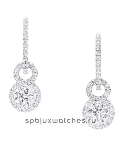 Серьги Graff Icon 8 Round Diamond Earrings RGE2103
