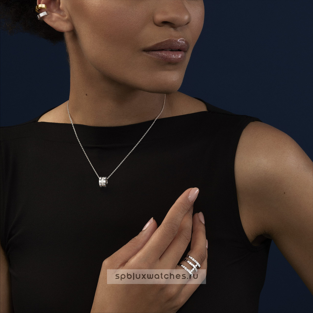 Серьга Chopard Ice Cube Single Clip-On 849834-1001