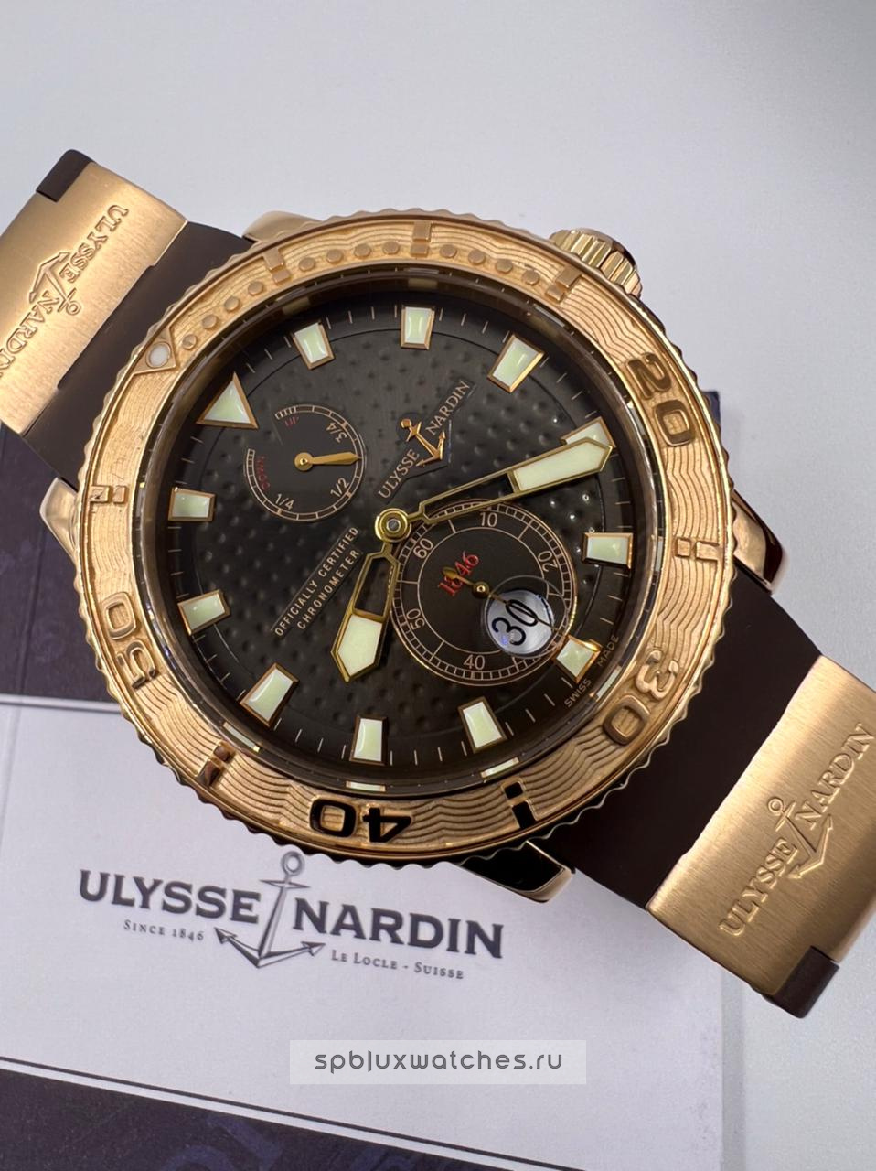 Ulysse Nardin Maxi Marine Diver 42.7 mm 266-33-3A/925