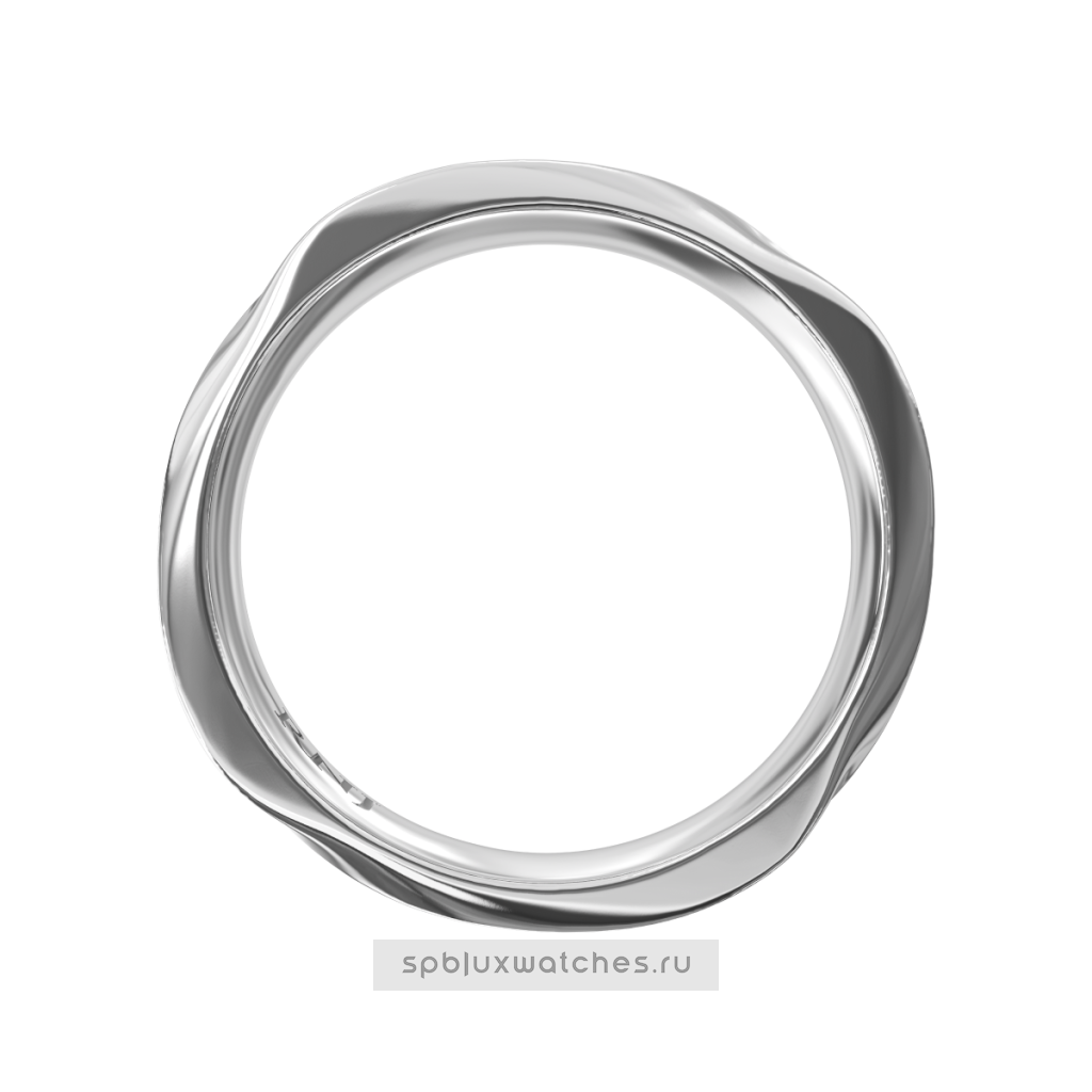 Обручальное кольцо "Спираль" Roman Nikonov RBJWB102W/GM
