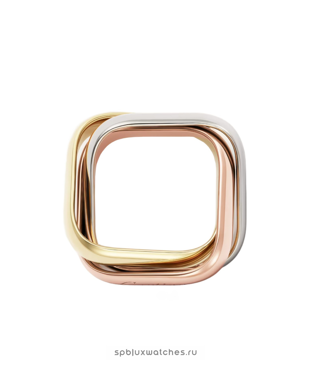 Кольцо Cartier Trinity Cushion-Shaped Ring Large Model B4239900