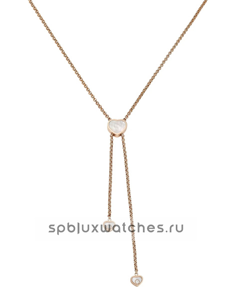 Колье Chopard My Happy Hearts Tie Necklace 81A148-5301