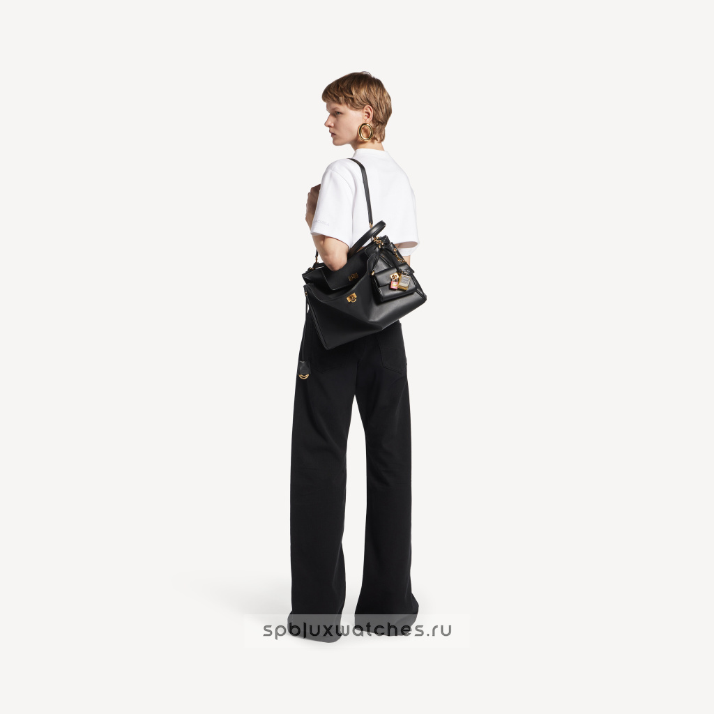 Сумка Balenciaga Women's Rodeo Handbag Medium in Black 7897722AA4V1000