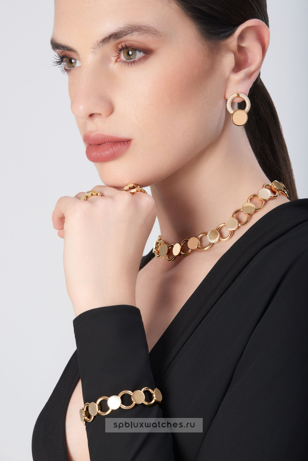 Браслет Pasquale Bruni Luce Medium Link Chain Bracelet 16743RS