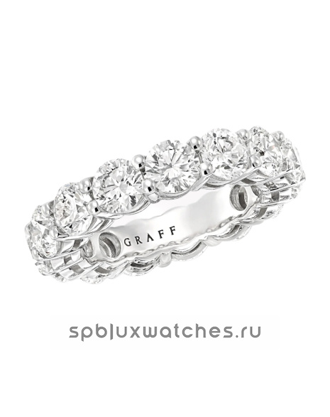 Обручальное кольцо Graff Classic Graff Shared Claw Round Diamond Wedding Band RGET127