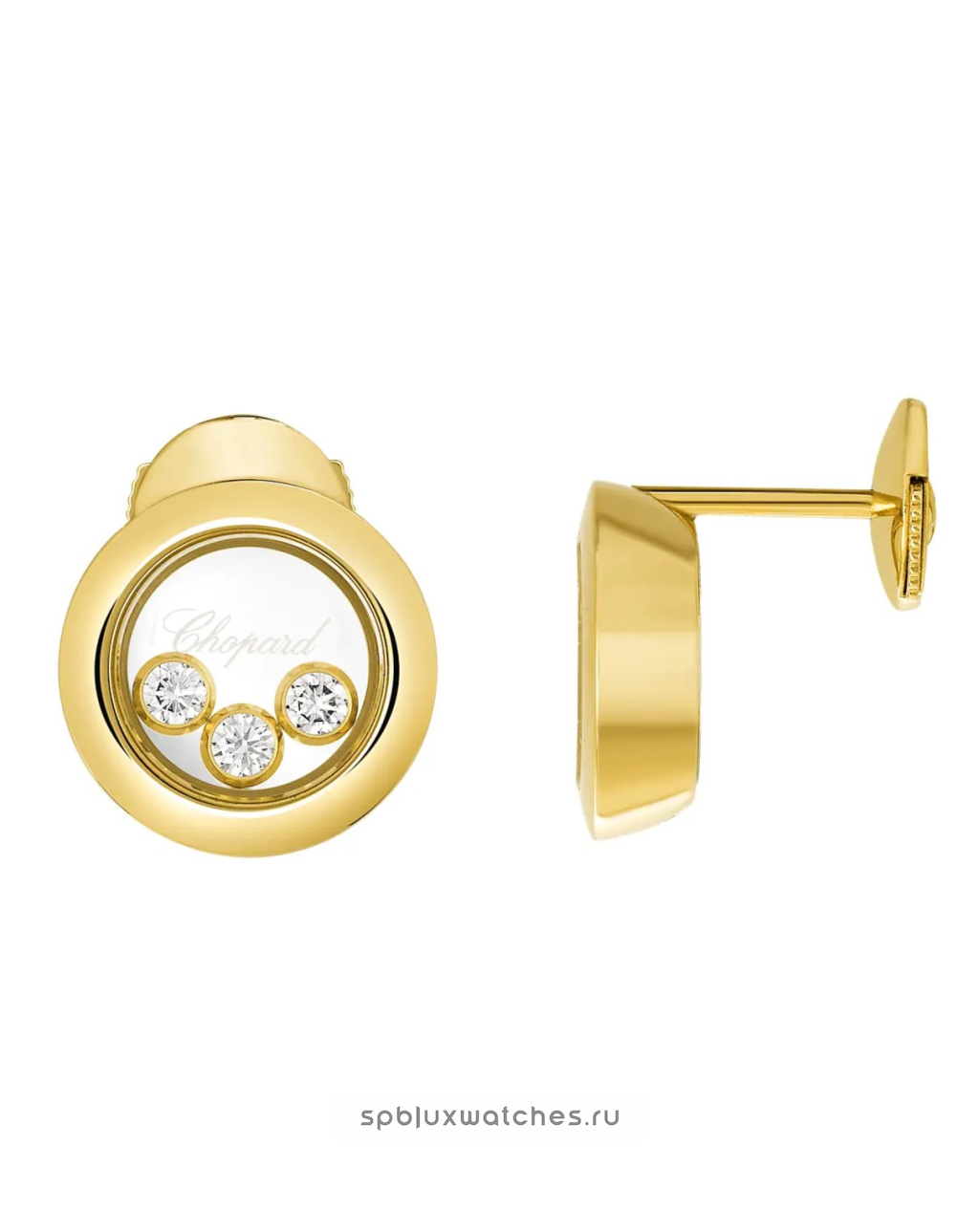 Серьги Chopard Happy Diamonds Icons Earrings 83A018-0001