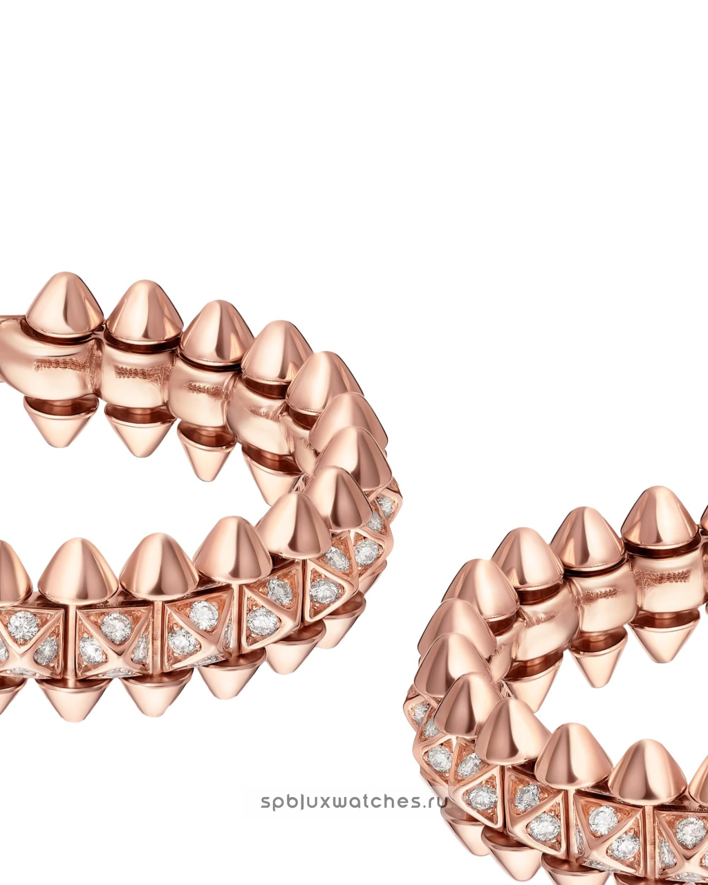 Серьги Cartier Clash de Cartier Paved Hoop Earrings Small Model N8515239
