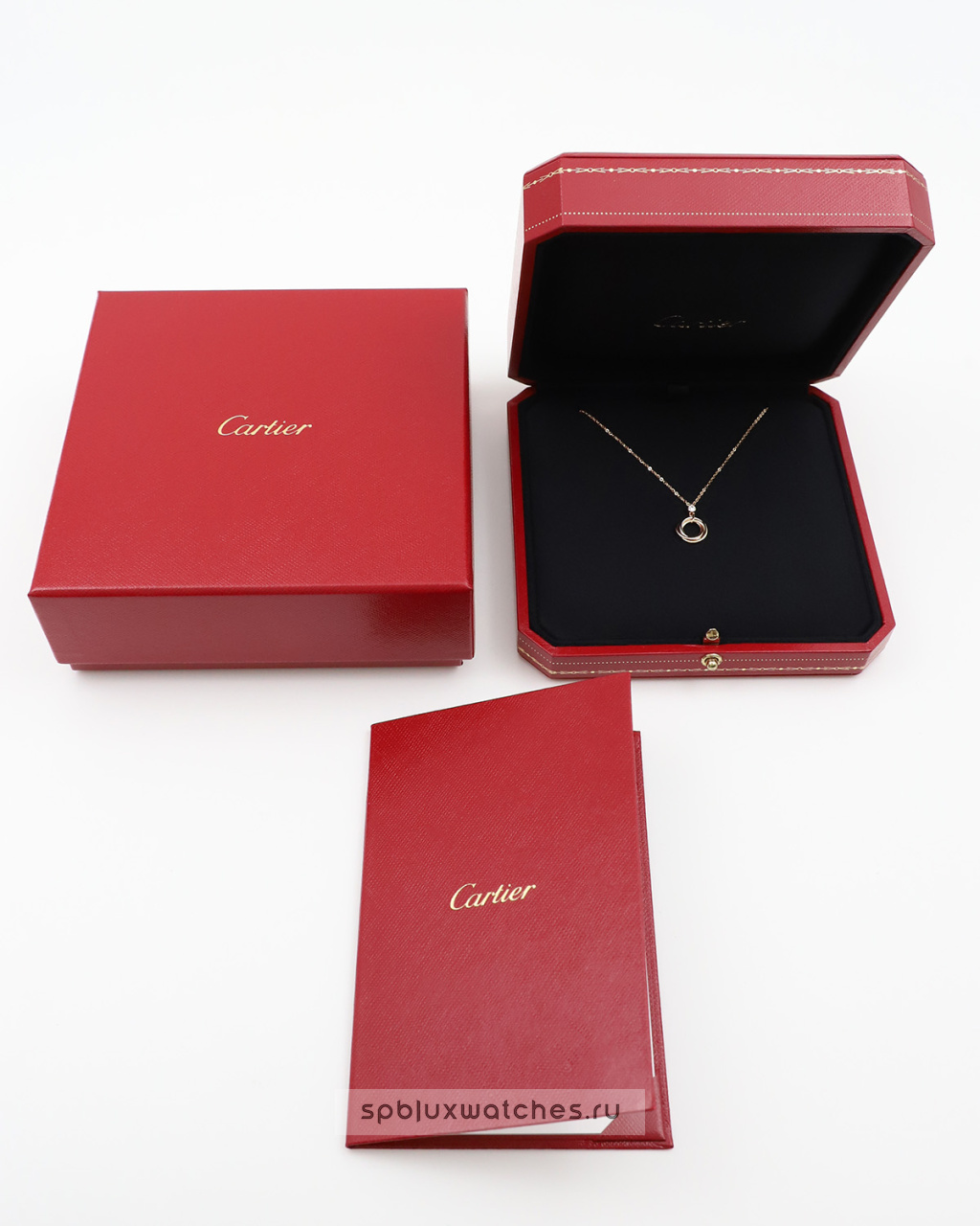 Подвеска Cartier Trinity Pendant, 1 Diamond B7224815