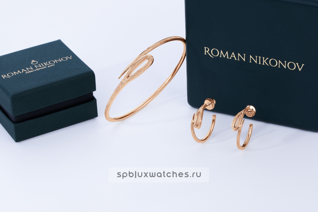 Серьги Roman Nikonov "Морозная Кащеева игла" RN010233