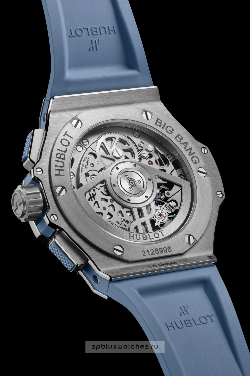 Hublot Big Bang Original Unico Titanium Coal Blue 43 mm 431.NX.717B.RX
