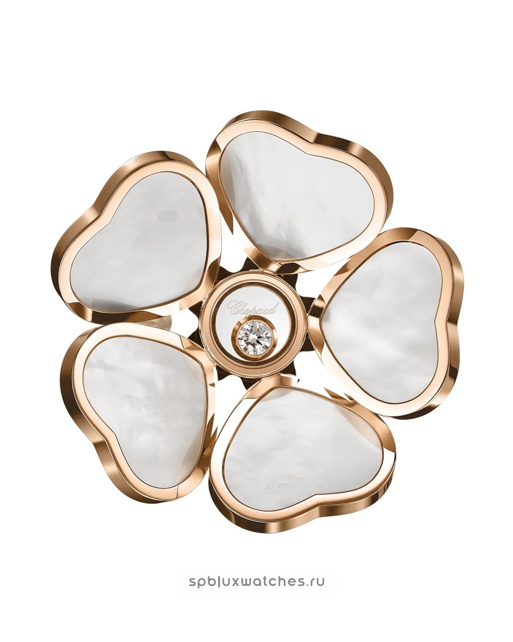 Кольцо Chopard Happy Hearts Flowers Ring 82A085-5300