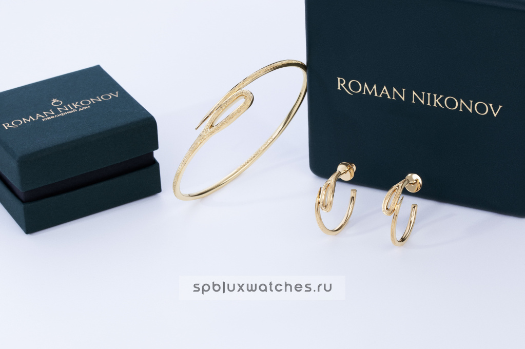 Серьги Roman Nikonov "Морозная Кащеева игла" RN010232