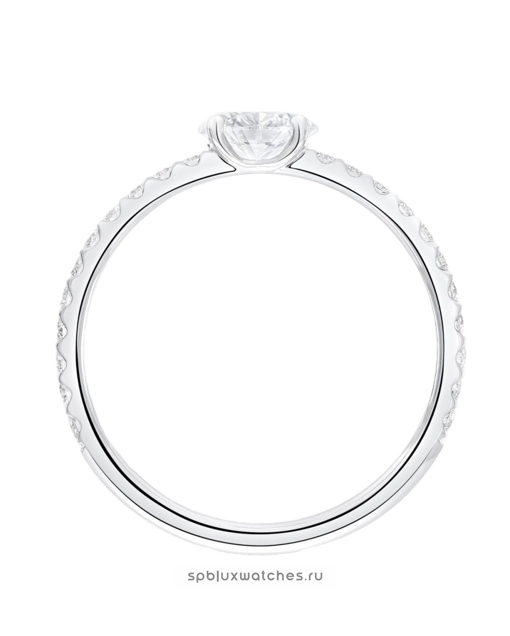 Кольцо Graff Foufou Horizontal Oval Diamond Ring RGR1126