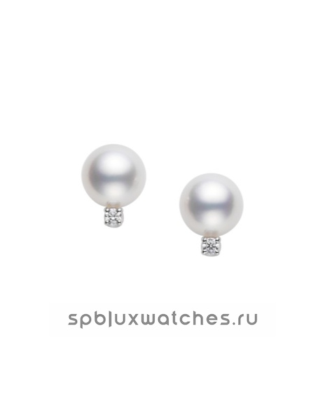 Серьги Mikimoto Pierced Earrings PE-766PU