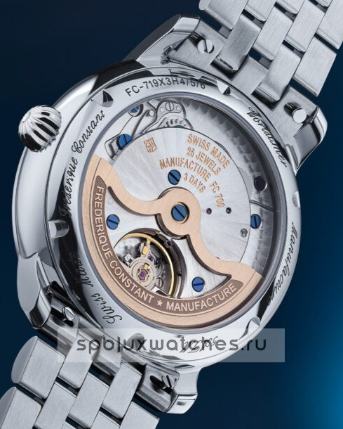 Frederique Constant Manufacture Classic Worldtimer 40 mm FC-719NN3H6B