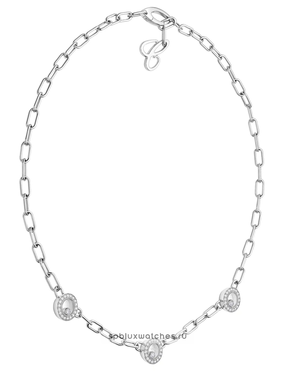 Колье Chopard Happy Diamonds Icons Necklace 81A117-1221