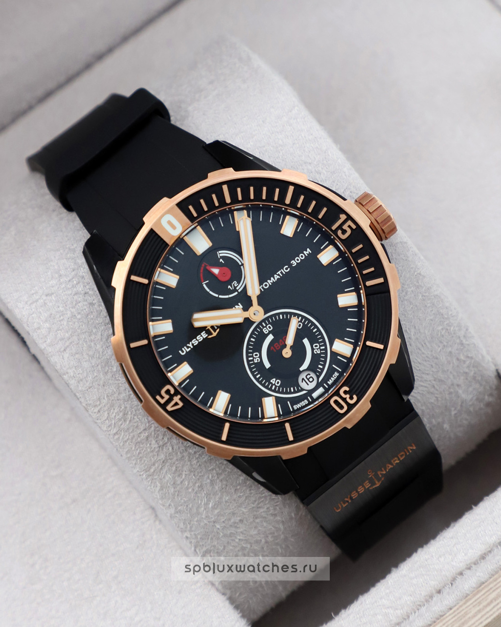 Ulysse Nardin Marine Diver Chronometer 44 mm 1185-170-3/BLACK