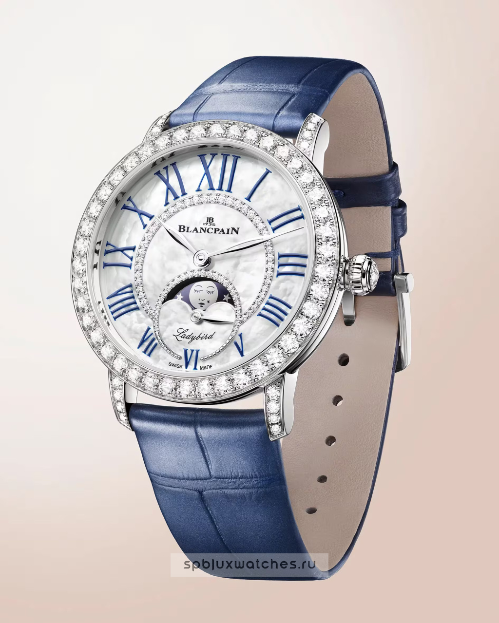 Blancpain Ladybird Colors Phases De Lune 34.9 mm 3662 1954 55B